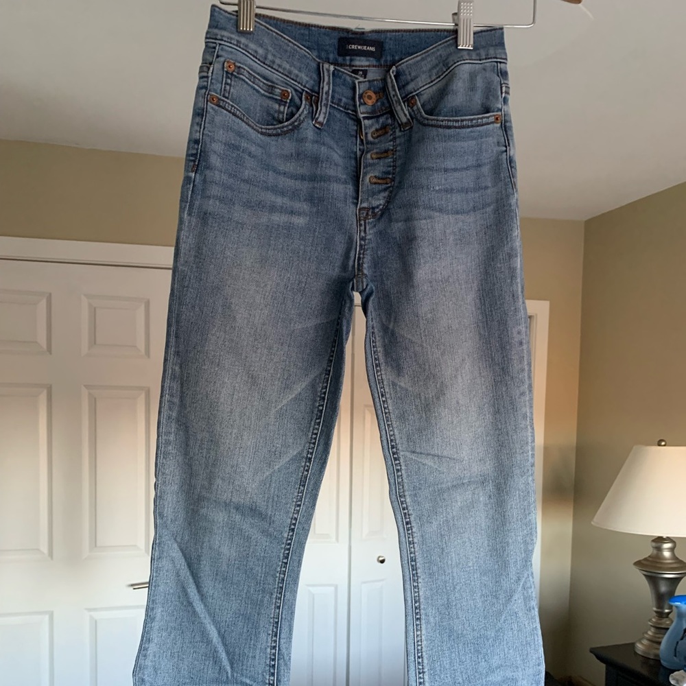 J CREW BILLIE DEMI BOOT CROP SIZE 25